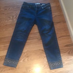 Anne Klein skinny ankle jeans